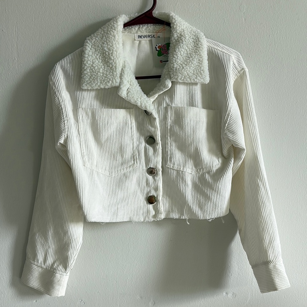 White Corduroy Jacket